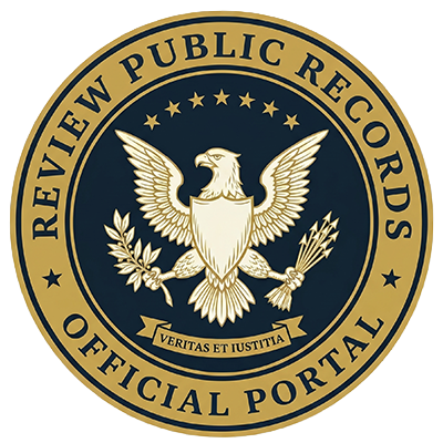 Review Public Records official seal