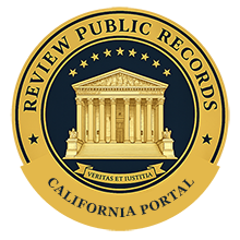 Review Public Records official seal
