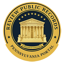 Review Public Records official seal